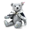 Best Steiff King Charles III Long to Reign Over Us, 31 cm, light grey