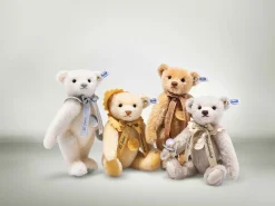 Best Steiff Loyal Teddy bear 20 years of Club membership, 24 cm, white