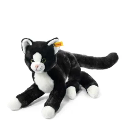 Best Steiff Mimmi dangling cat, 30 cm, black