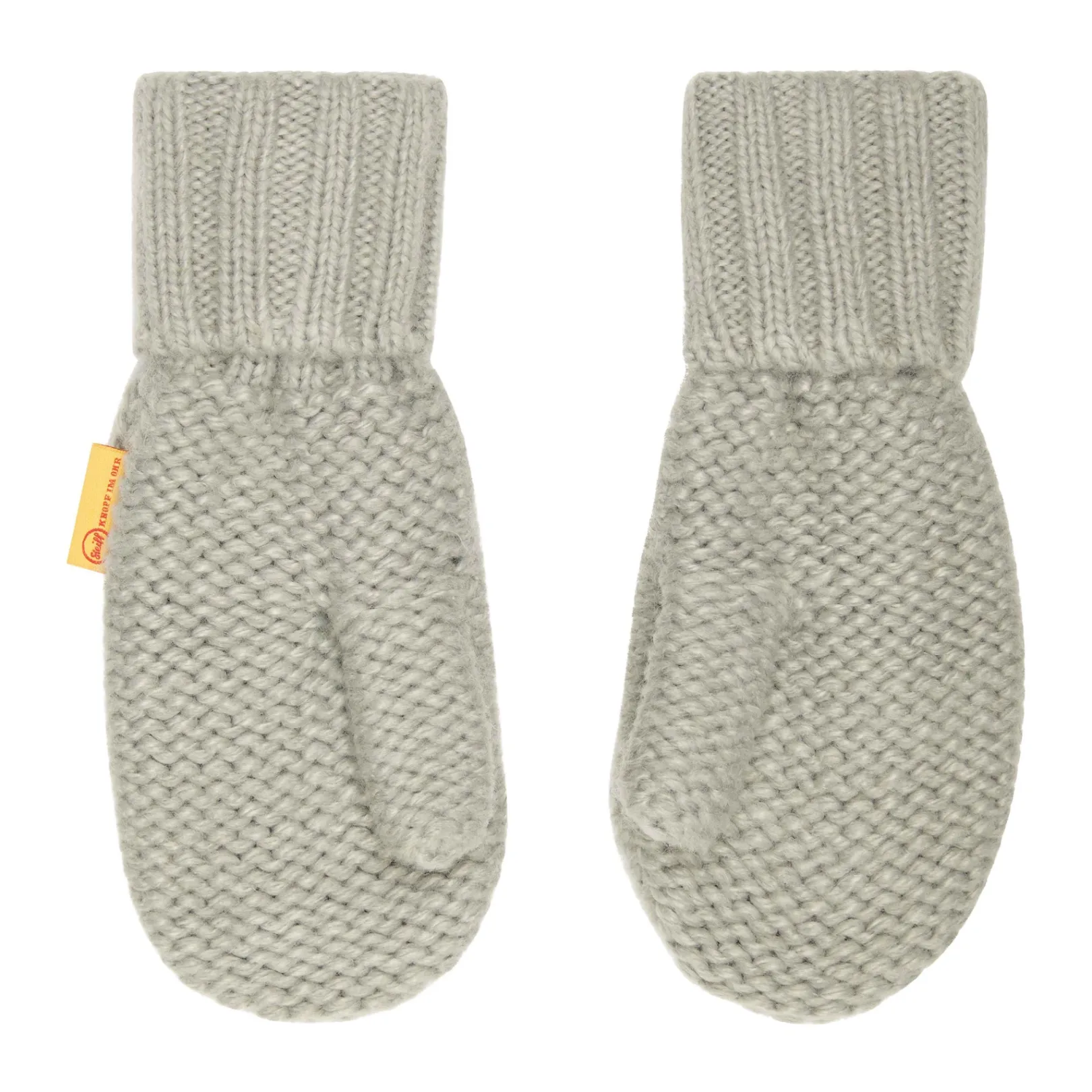 Sale Steiff Mittens, light grey for Boys lightgrey