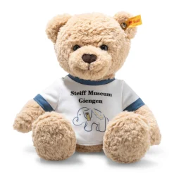 Sale Steiff Museum Teddy bear Ben with little elephant T-shirt, 30 cm, beige