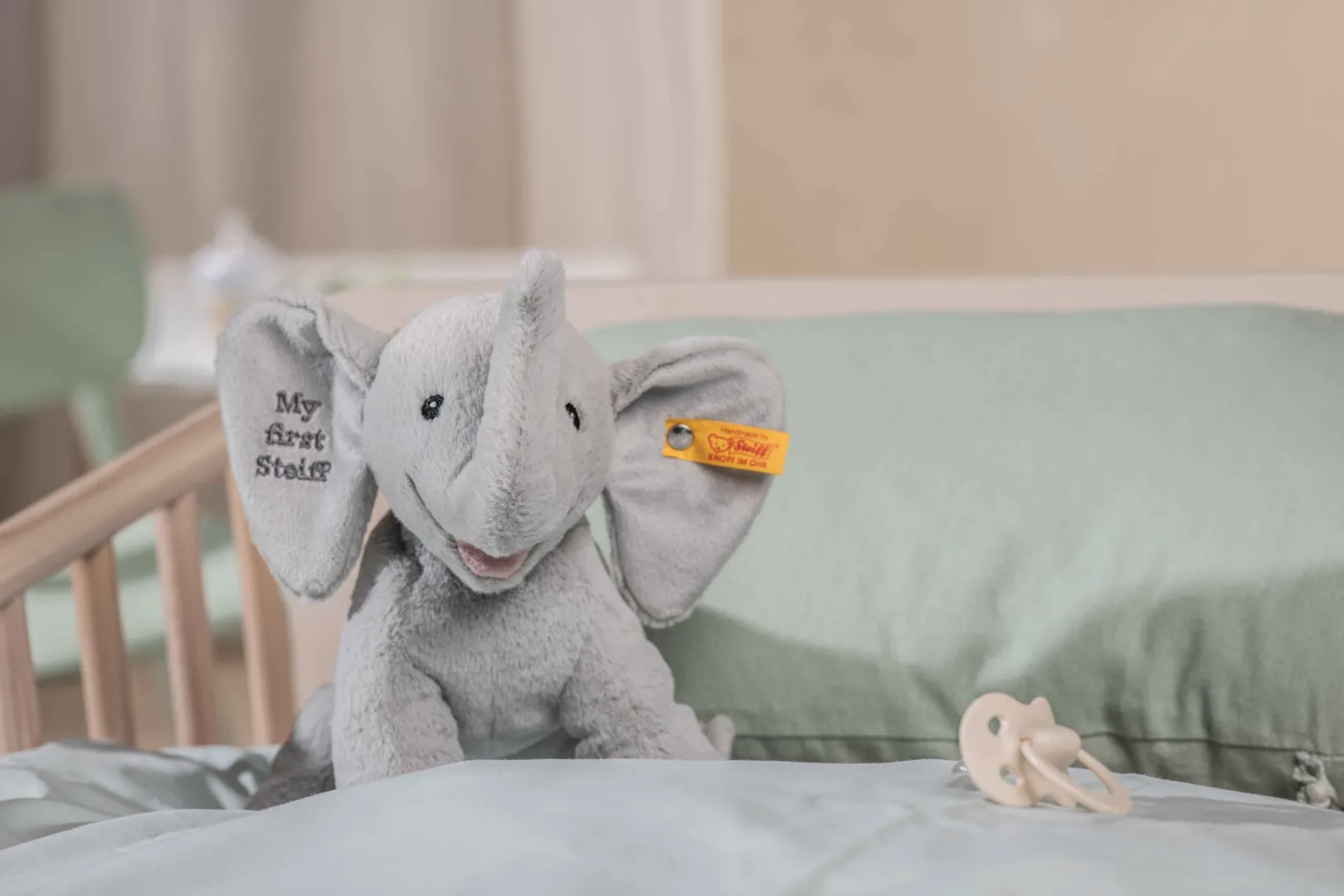 Sale Steiff My first Ellie elephant , 24 cm, light grey