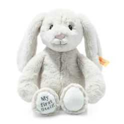 Best Steiff My first Hoppie rabbit, 26 cm, light grey