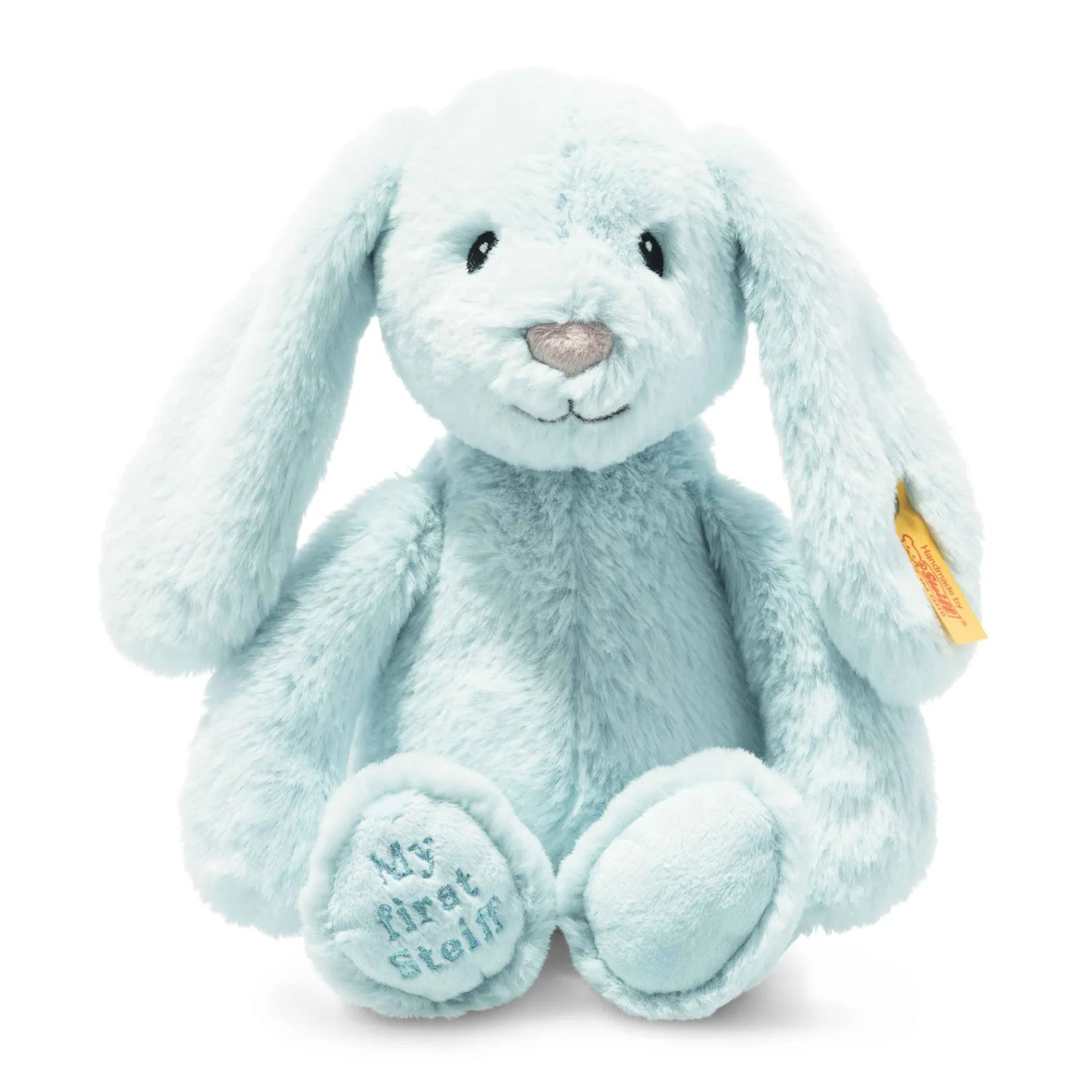 Clearance Steiff My first Hoppie rabbit, 26 cm, light blue