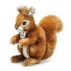 New Steiff Niki squirrel, 21 cm, light brown