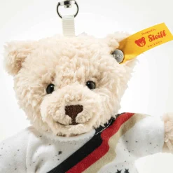 Best Steiff Pendant Ben Teddy bear DFB edition, 12 cm, beige