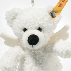 Fashion Steiff Pendant Lotte guardian angel Teddy bear, 12 cm, white