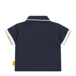 Best Steiff Poloshirt shortsleeve, dark blue for Boys darkblue