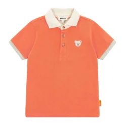 Fashion Steiff Poloshirt shortsleeve, for Boys orange