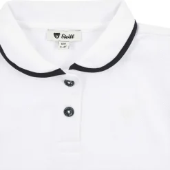 Sale Steiff Poloshirt shortsleeve, for Girls white