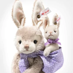 Discount Steiff Rabbit set , 21 cm, light grey
