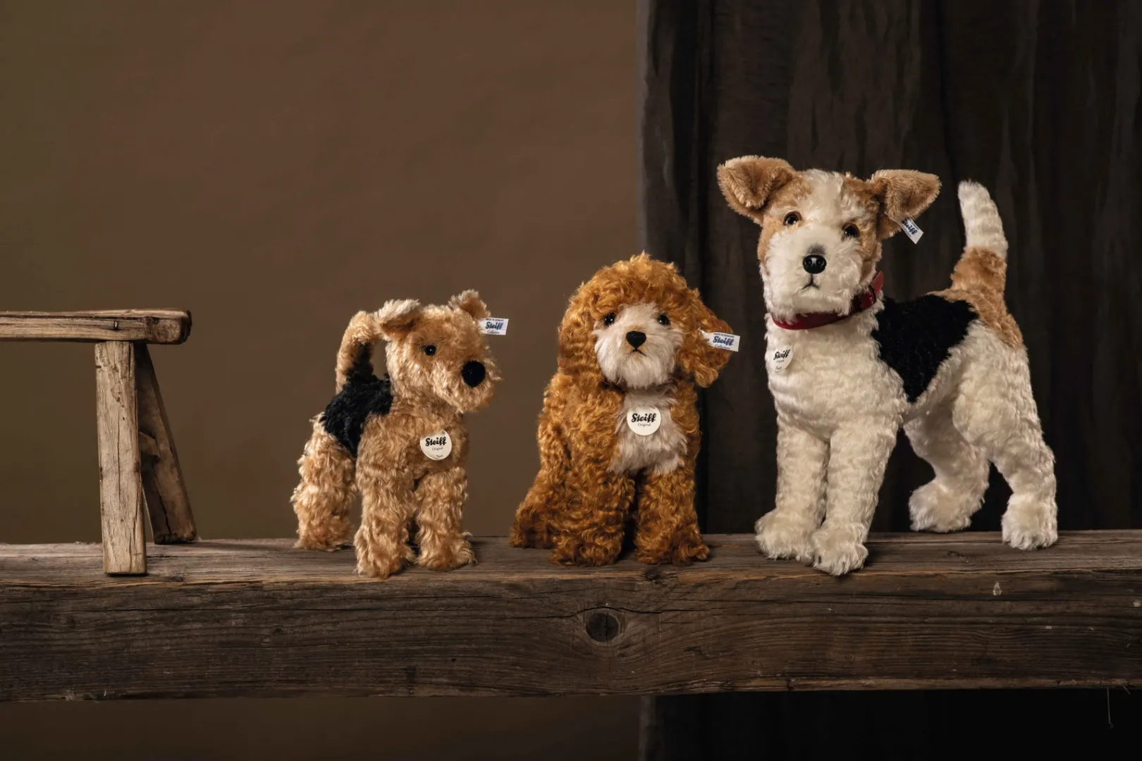 Best Steiff Ricky Cockapoo, 27 cm, light brown