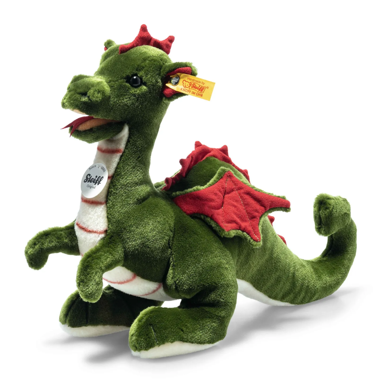 Fashion Steiff Rocky dragon, 32 cm, khaki