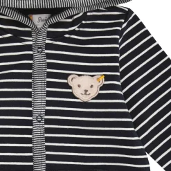 Clearance Steiff Romper longsleeve, dark blue for Boys darkblue