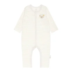 New Steiff Romper longsleeve GOTS, beige