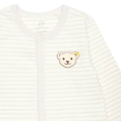 New Steiff Romper longsleeve GOTS, beige