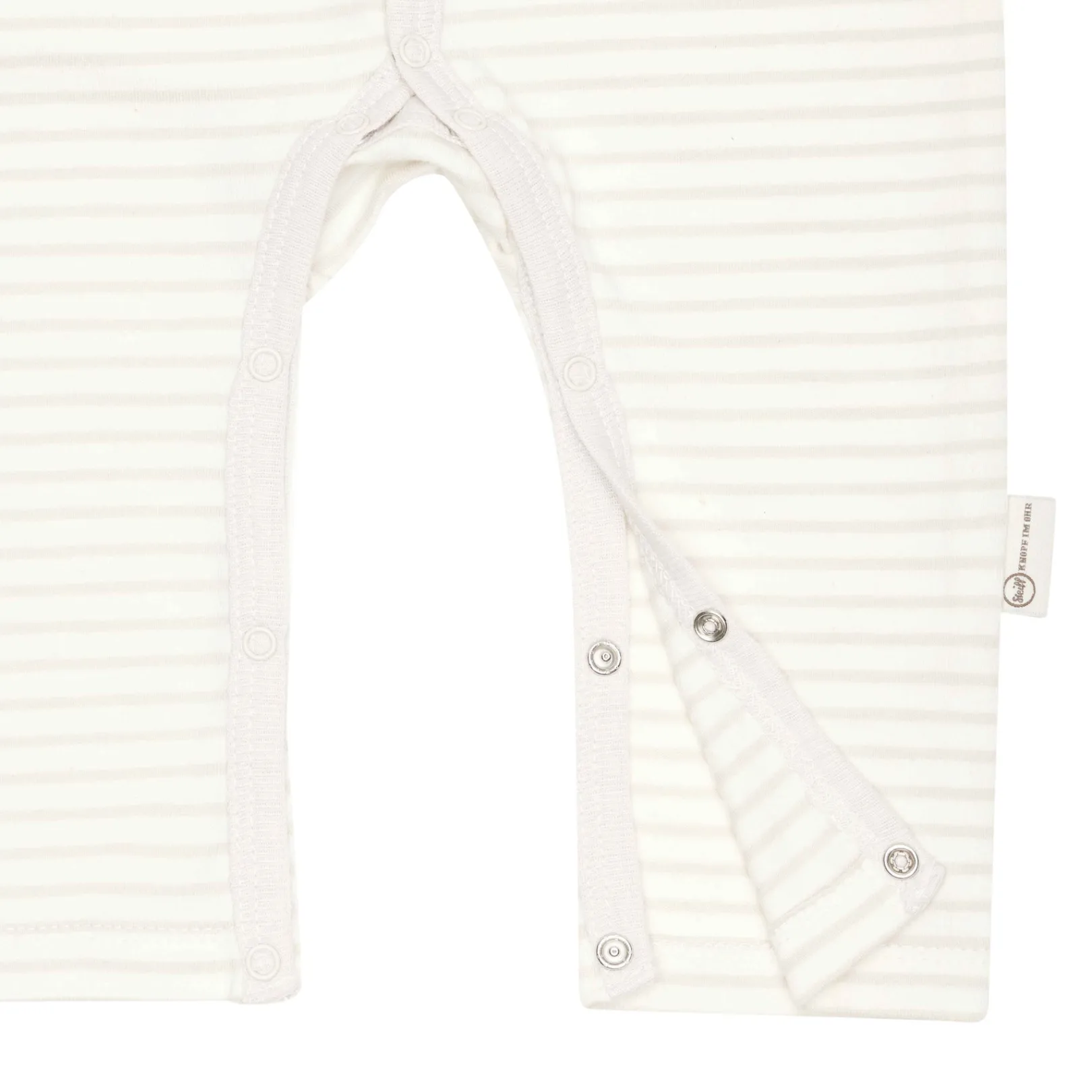 New Steiff Romper longsleeve GOTS, beige