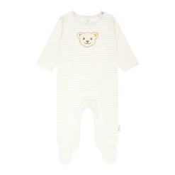 Discount Steiff Romper longsleeve GOTS, beige