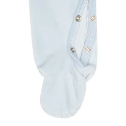 Outlet Steiff Romper longsleeve GOTS, light blue lightblue