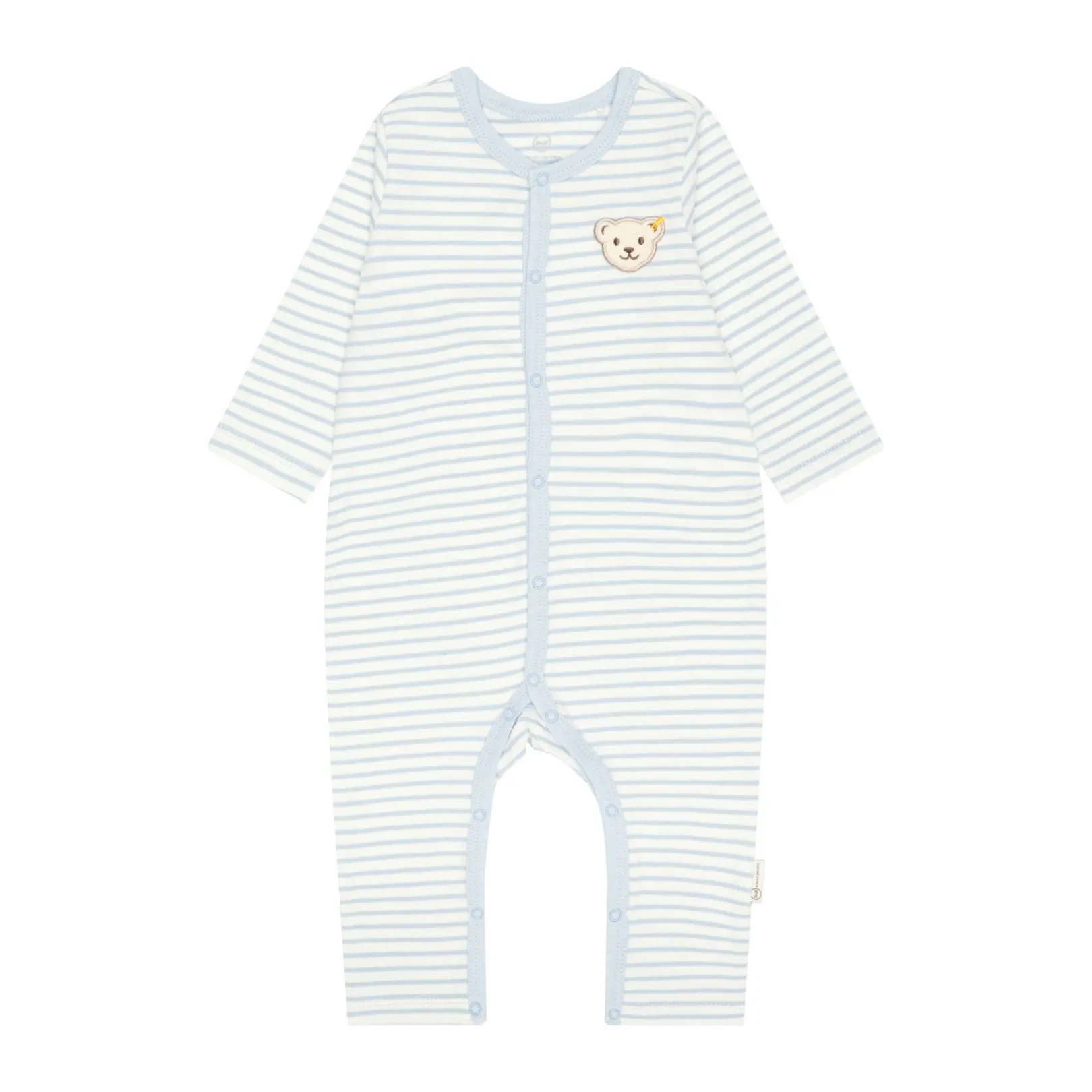 Sale Steiff Romper longsleeve GOTS, light blue lightblue