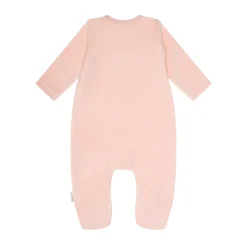 Best Steiff Romper longsleeve GOTS, pink rose