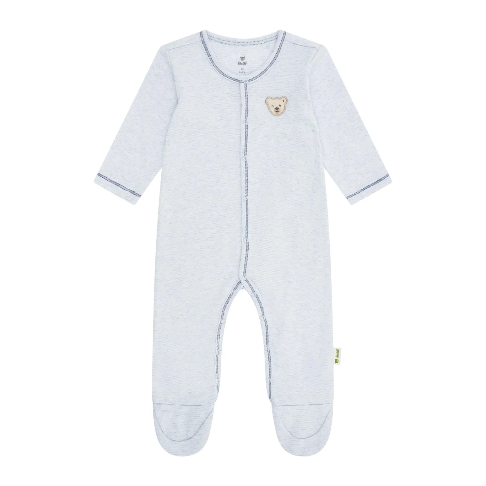 Fashion Steiff Romper longsleeve, light blue for Boys lightblue
