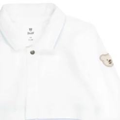 Clearance Steiff Romper longsleeve, light blue for Boys lightblue