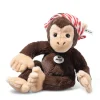 Best Steiff Scotty dangling monkey, 28 cm, brown