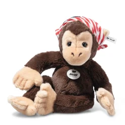 Best Steiff Scotty dangling monkey, 28 cm, brown