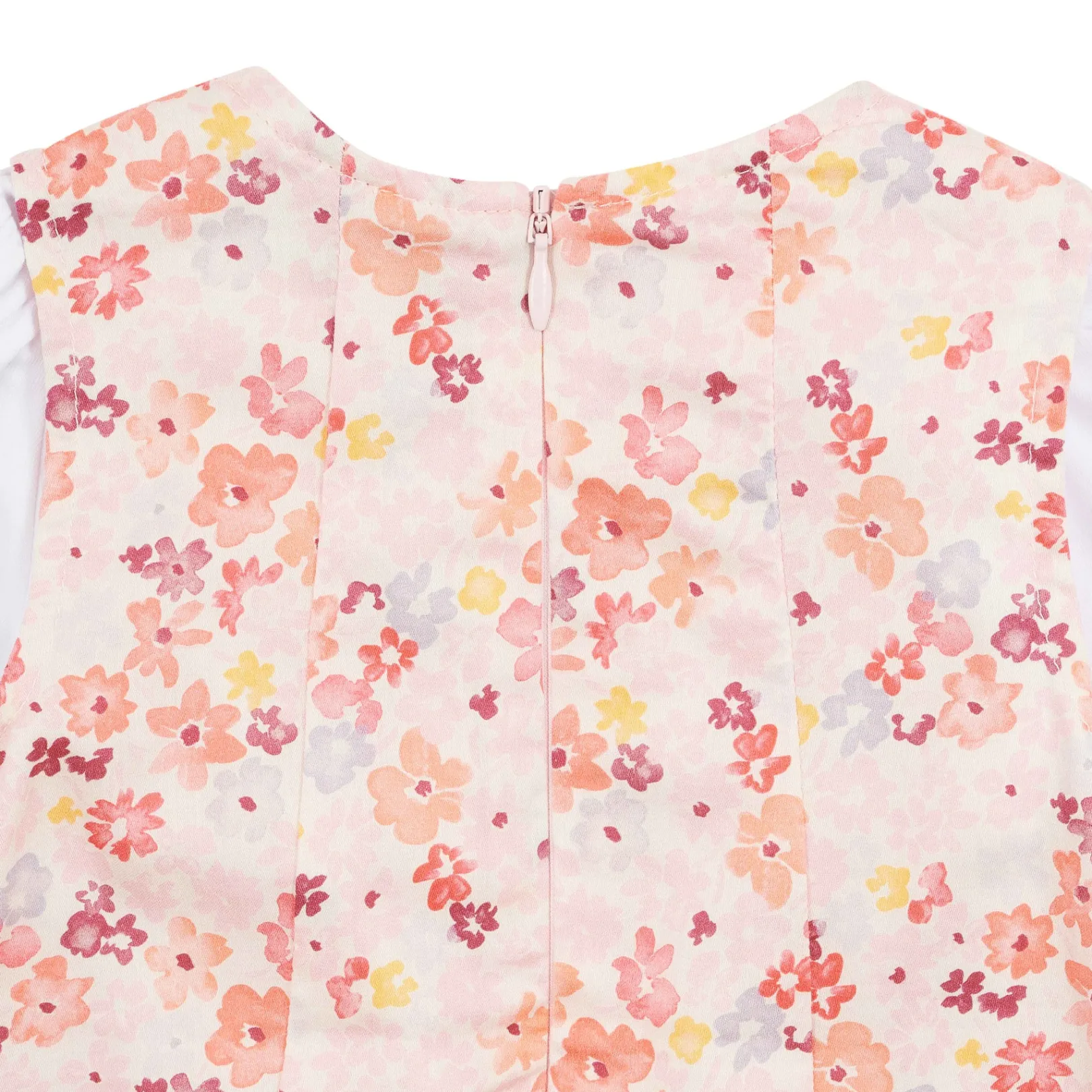 New Steiff Set Dress + T-Shirt longsleeve, pink for Girls rose