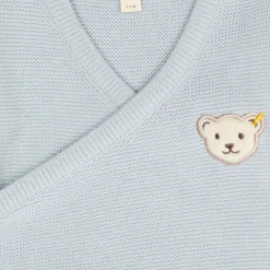 Outlet Steiff Set Pants + Wrap Jacket GOTS, light blue lightblue