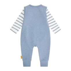 Best Steiff Set Romper + T-Shirt longsleeve, medium blue for Boys mediumblue
