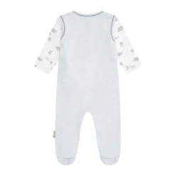 Sale Steiff Set Romper + T-Shirt longsleeve, light blue for Boys lightblue