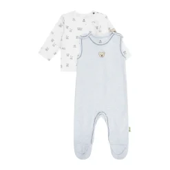 Sale Steiff Set Romper + T-Shirt longsleeve, light blue for Boys lightblue
