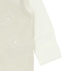 Outlet Steiff Set Romper + T-Shirt longsleeve GOTS, beige