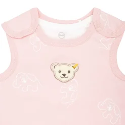Outlet Steiff Set Romper + T-Shirt longsleeve GOTS, pink rose
