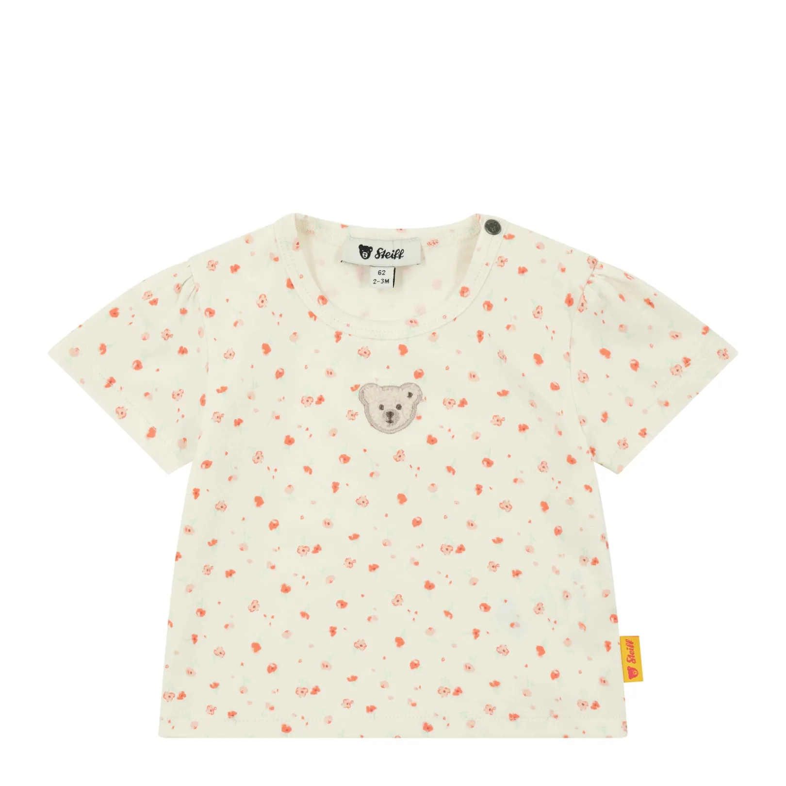 Online Steiff Set Shorts + T-Shirt shortsleeve, for Girls beige
