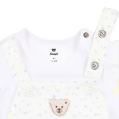 Online Steiff Set Shorts + T-Shirt, for Girls white