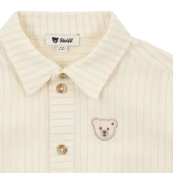 New Steiff Shirt longsleeve, for Boys beige