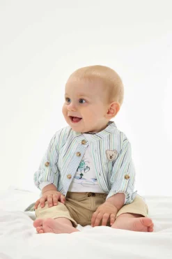 Best Steiff Shirt longsleeve, for Boys white