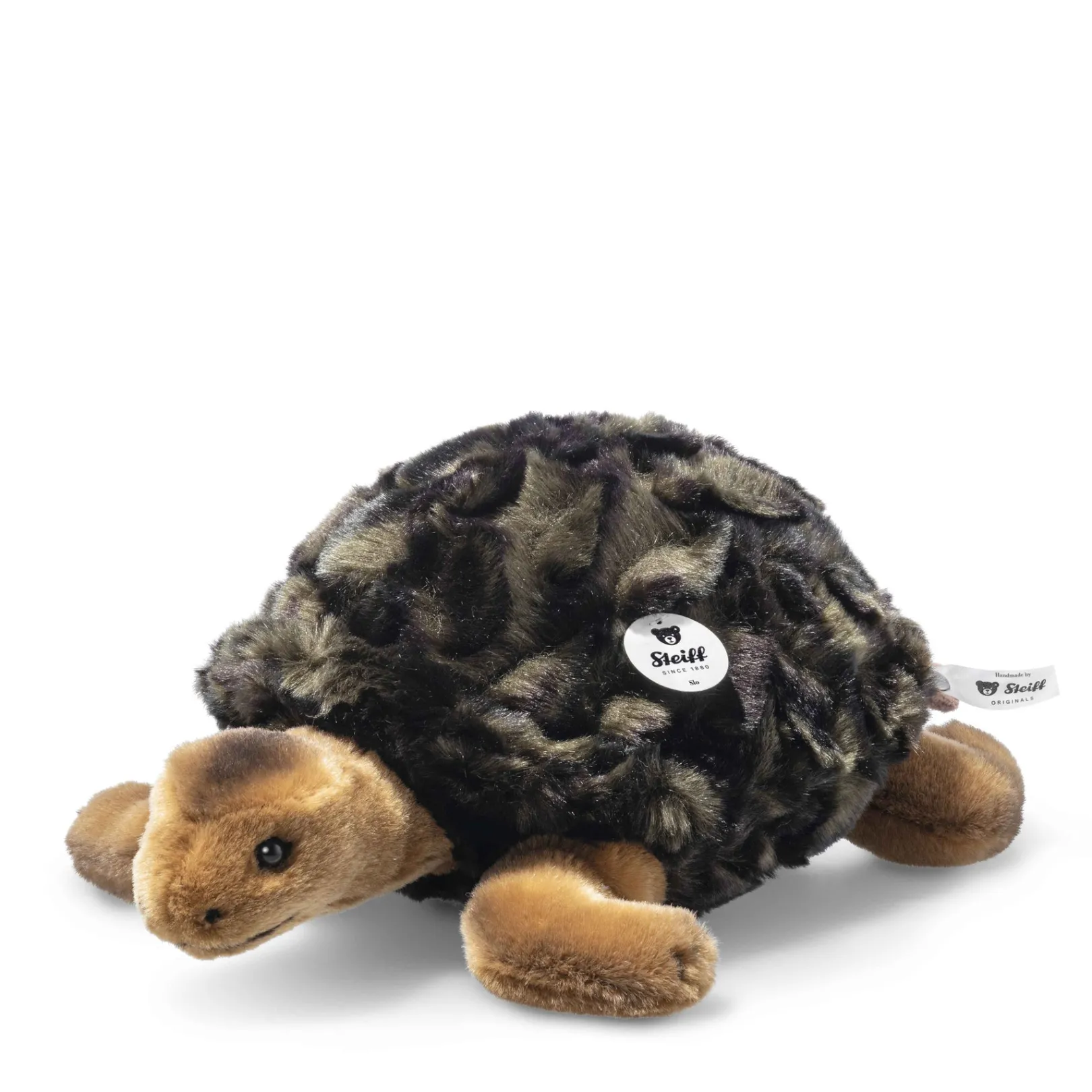 Outlet Steiff Slo tortoise, 32 cm, khaki
