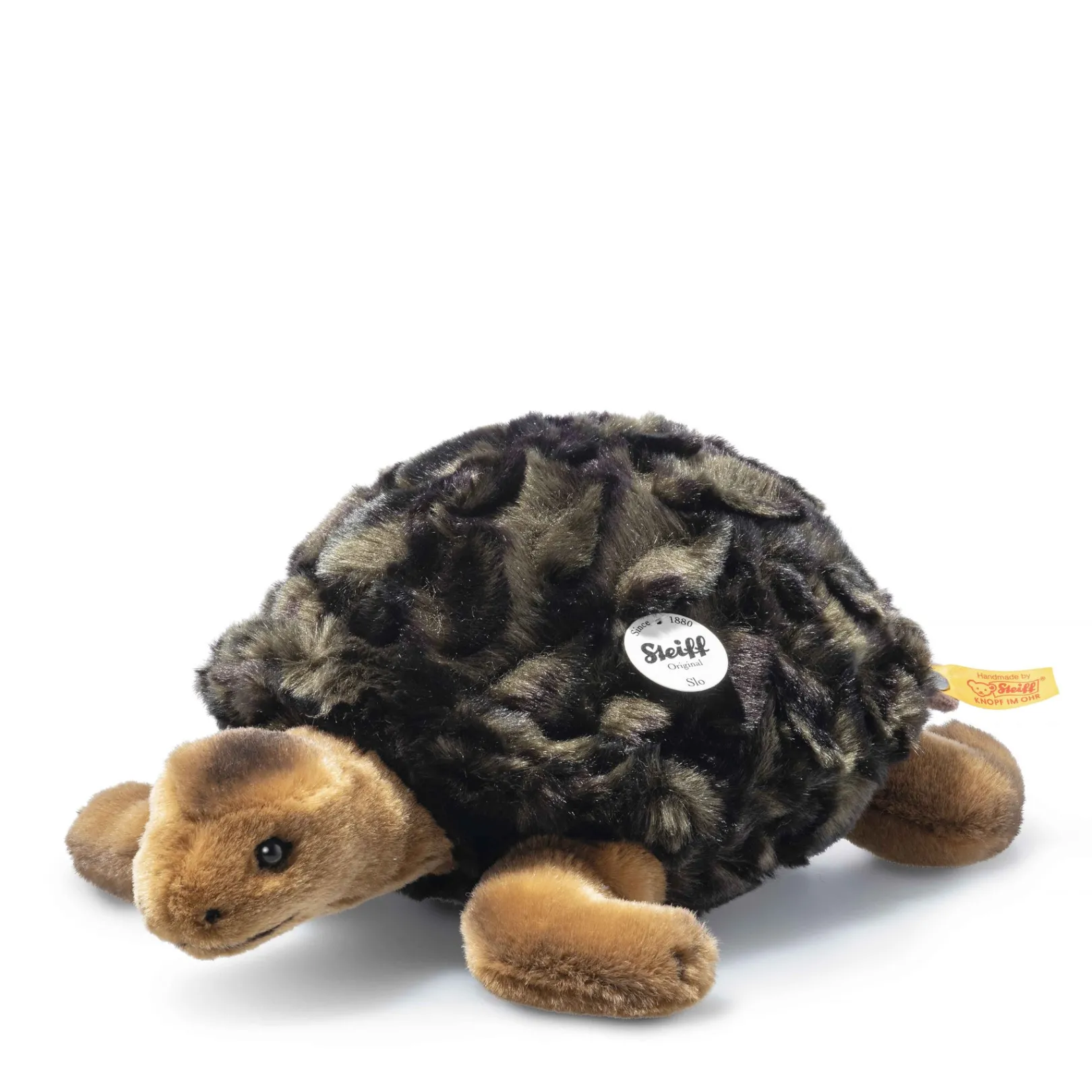Outlet Steiff Slo tortoise, 32 cm, khaki