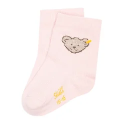 Clearance Steiff Socks GOTS, pink rose
