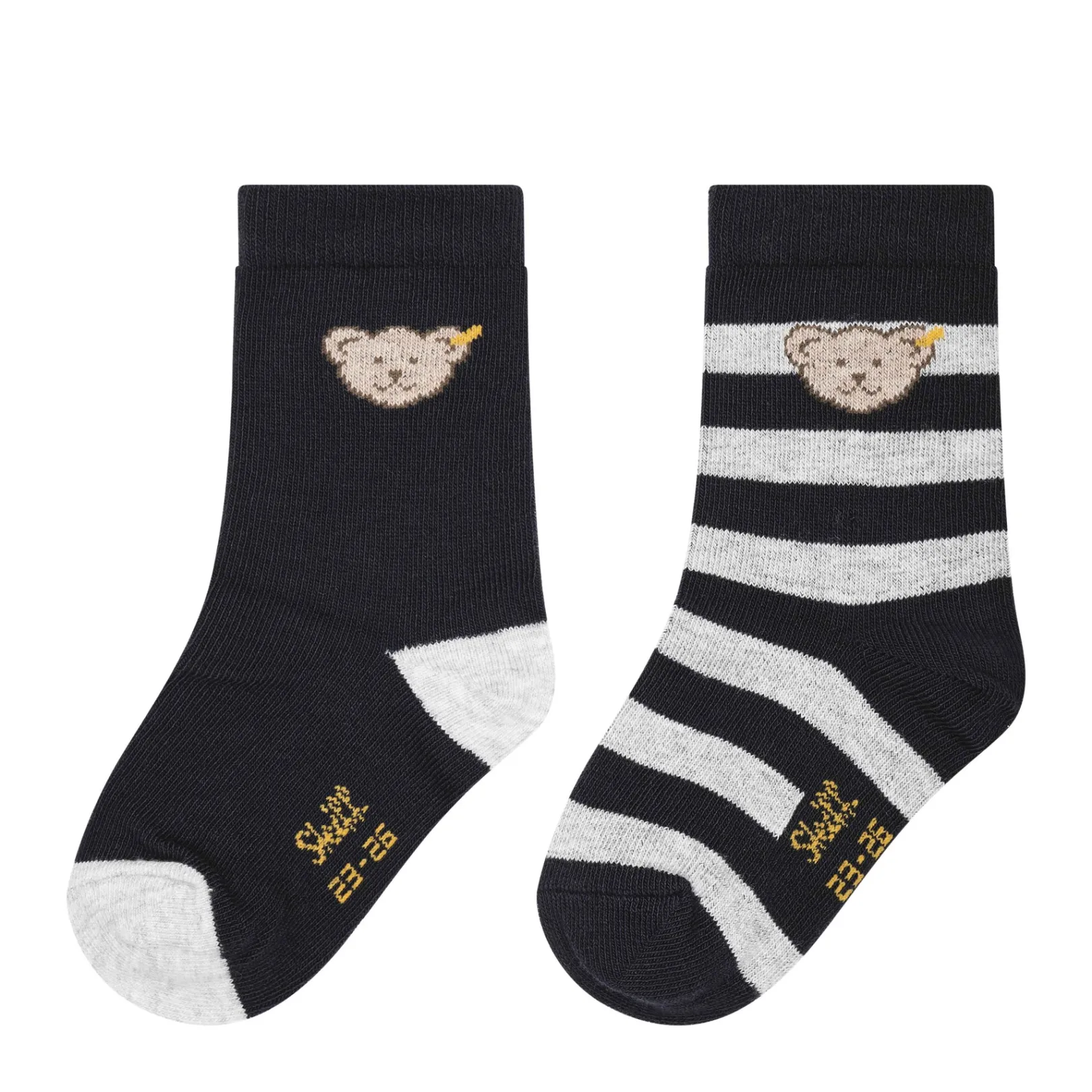 Discount Steiff Socks pack of 2 GOTS, dark blue darkblue