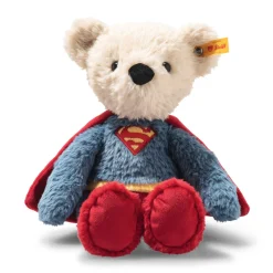 Outlet Steiff Superman Teddy bear, 29 cm, multicoloured
