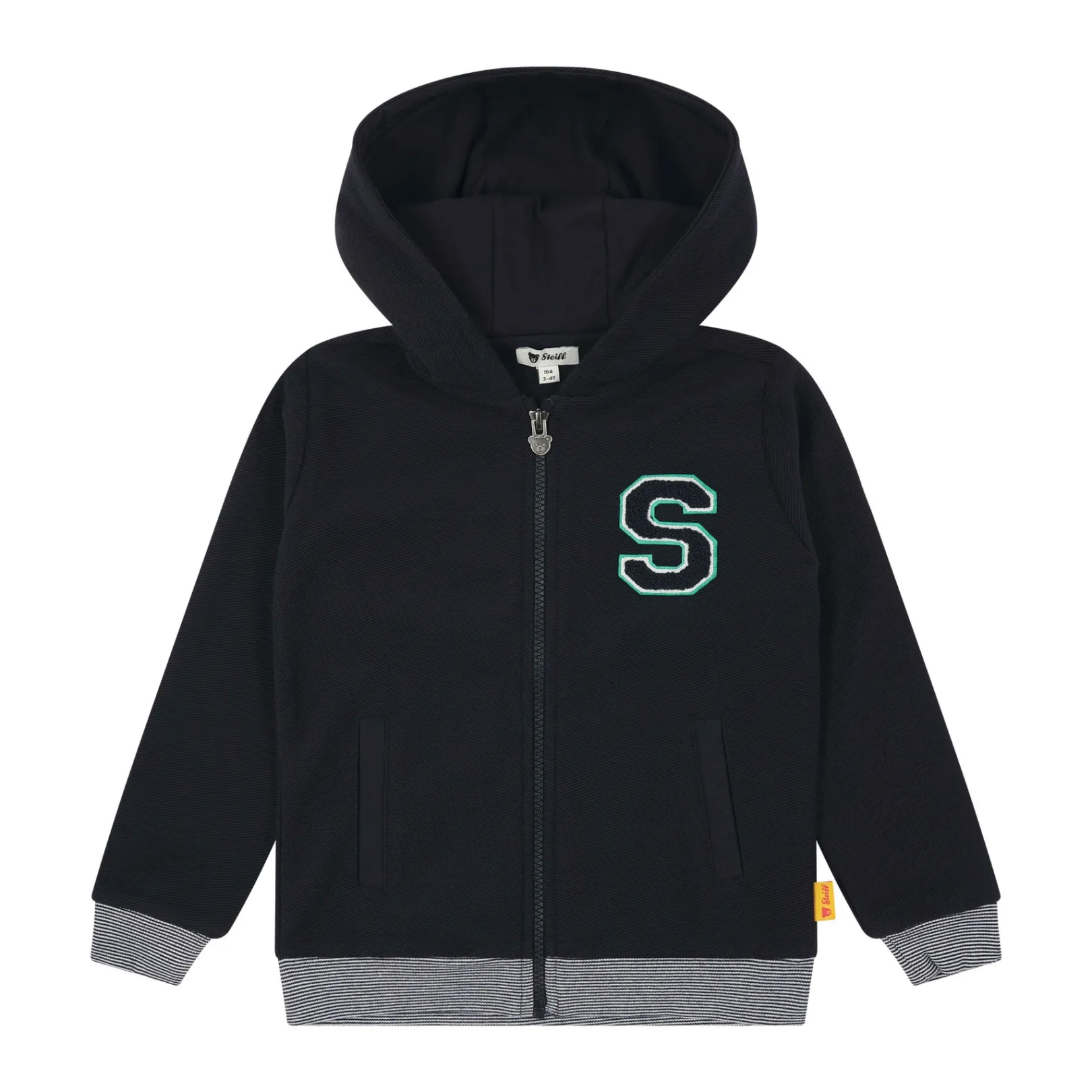 Outlet Steiff Sweat Jacket, dark blue for Boys darkblue