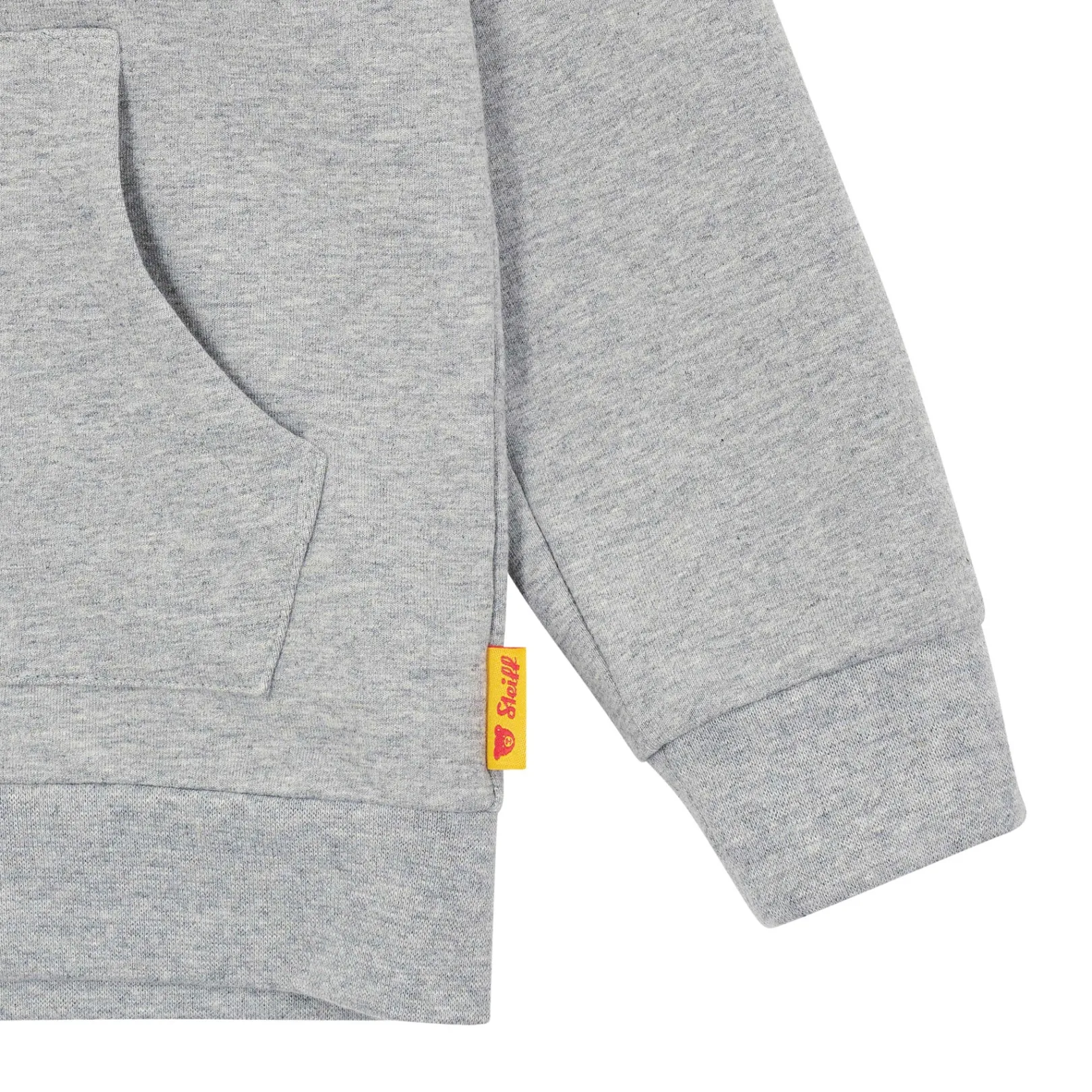 Clearance Steiff Sweat Jacket, light grey for Boys lightgrey