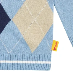 Discount Steiff Sweater, light blue for Boys lightblue