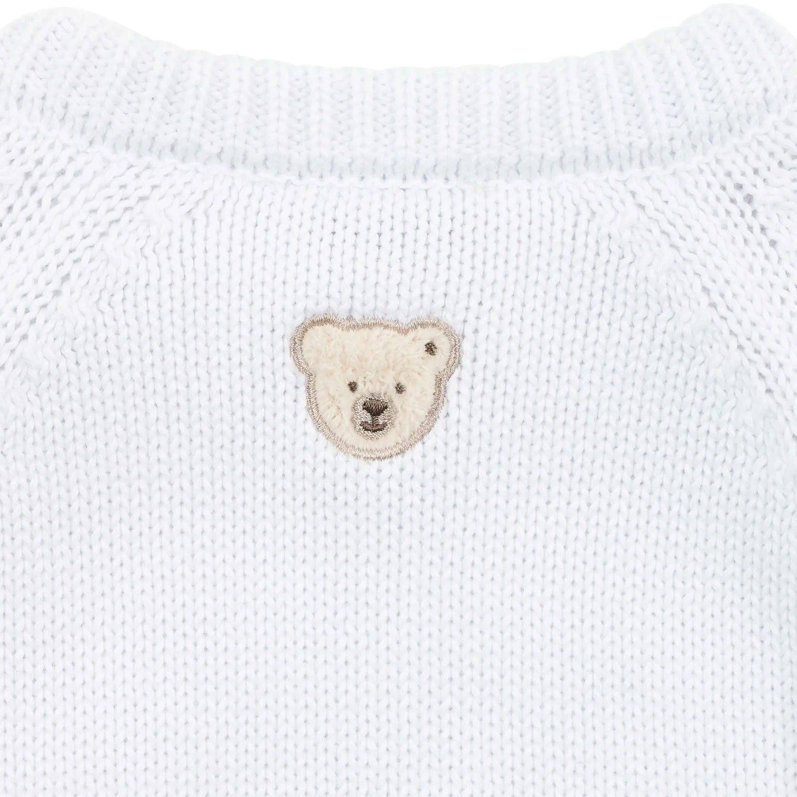 Fashion Steiff Sweater, for Girls white