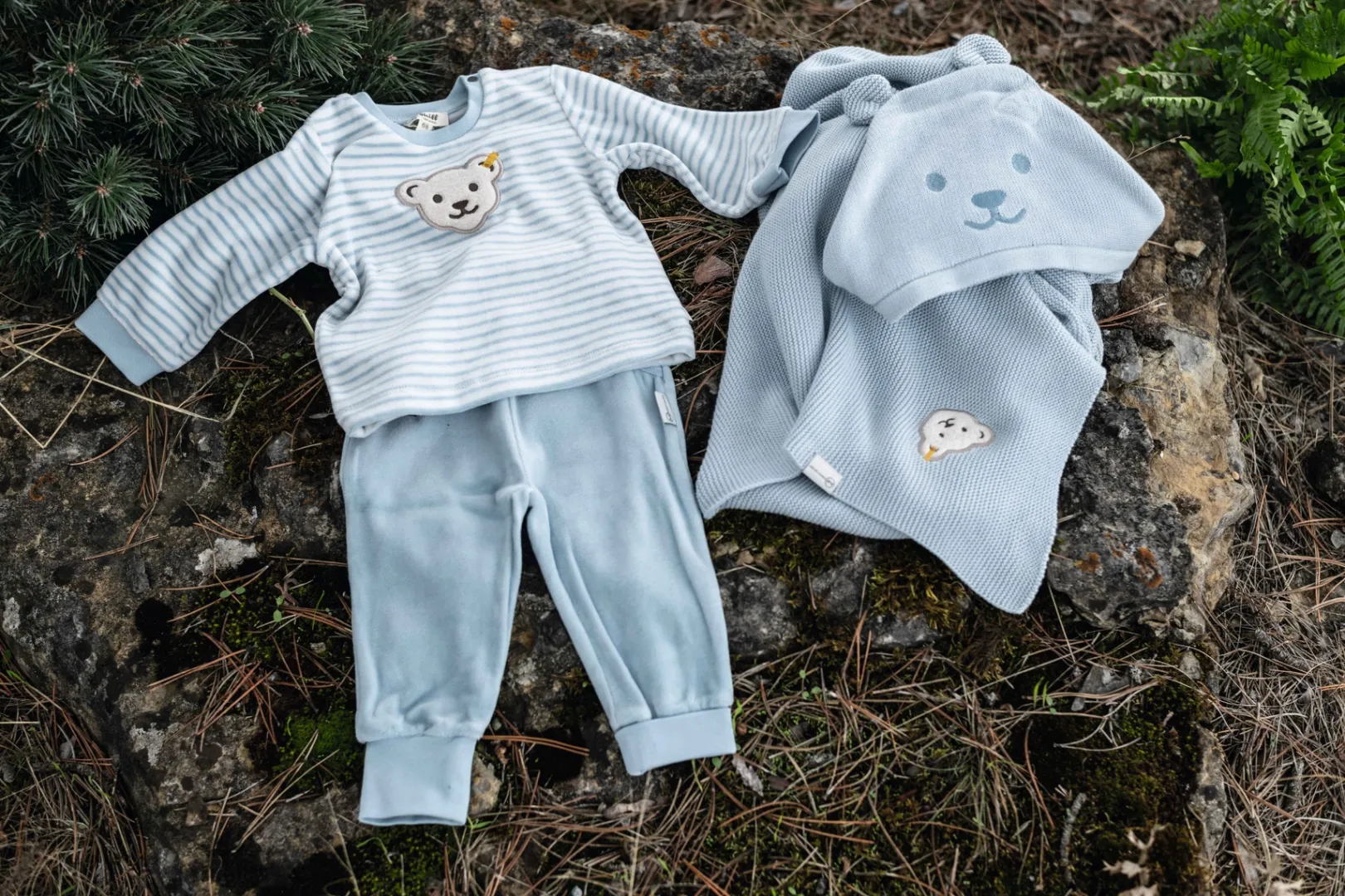 Best Steiff Sweatshirt GOTS, light blue lightblue